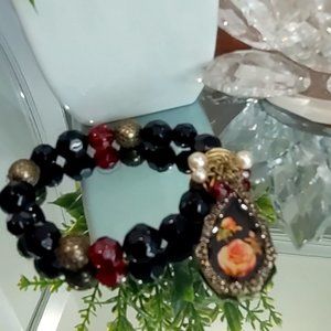 Vintage Betsey Johnson Bracelet - "Think of Me" Line